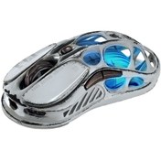 Resim Mercury M1 Pro Gri Özel Seri Süper Hafif Kablosuz Gaming Mouse GravaStar