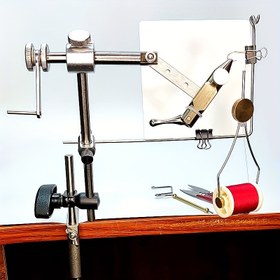 Resim Basit El ile Çalıştırılan 360 Derece Dönen Sinek Bağlama Aracı, Tavşan ve Palamut için Ayarlanabilir Açı ile. 