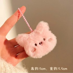 Resim OEMG Yeni Yaratıcı Sevimli Anahtarlık Karikatür Peluş Bebek Kolye Çok Yönlü Anahtarlık Kolye Çanta Bebek Çekicilik (Yurt Dışından) 