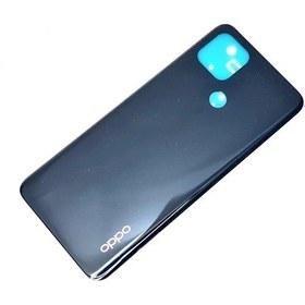 Resim Oppo A15s Cph2179 Arka Kapak Pil Kapağı - Siyah 