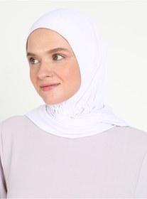 Resim Ecardin Hazır Türban - Beyaz - 