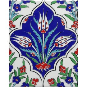 Resim Can Seramik 20*25 Cm CÇ1045 Kütahya Çini Karo ( 5'li 1 Paket ) 