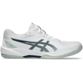 Resim Asics GEL-TASK 4 Erkek Offwhite Voleybol Ayakkabısı 1071A103-102 