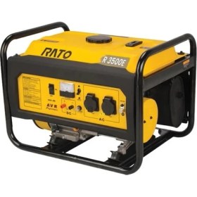 Resim Rato R3500E 3.5 Kva Benzinli Marşlı Monofaze Jeneratör 