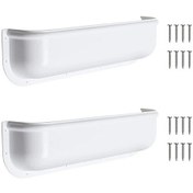 Resim Dream011 Beyaz 2 Adet Pvc Karavan Kapı Depolama Kutusu Kendiliğinden Vidalı Beyaz 