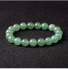 Resim Embracenaturereiki Doğal Taş Bileklik Erkek/kadın Çakra Kuvars Akik Ametist Enerji Şifa Koyu Altın 17cm Green 