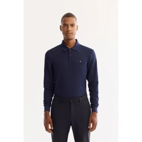 Resim AVVA Erkek Lacivert Klasik Bel Bi-Stretch Kırışmayan Slim Fit Pantolon A52Y3209 