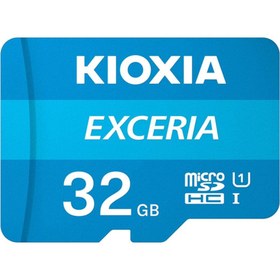 Resim Kioxia 32gb Exceria Microsdhc Uhs-1 C10 100mb-sn Hafıza Kartı 