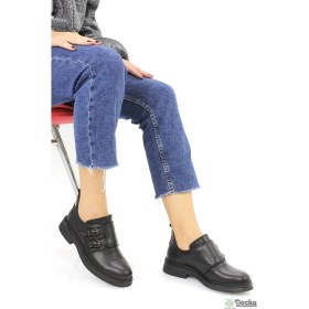 Resim Mammamia Kadın Hakiki Deri Ortopedik Spor Tarz Kışlık Ayakkabı M26/KA745 