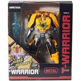 Resim NessiWorldLJ1651 Metal Gövdeli Dönüşebilen Robot -Gepettoys 