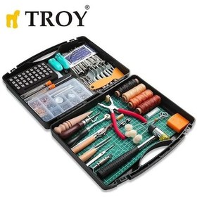 Resim Troy 90018 Deri İşleme Alet Seti, 273 Parça 