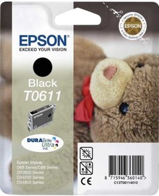 Resim Tonersepeti Epson T0611 C13t06114020 Siyah Kartuş 