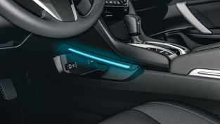 Resim Honda Civic Fc5 Vites Konsol Aydınlatma Mavi 2016-2020 