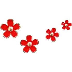 Resim Suntek 4 Parça Araba Aromaterapi Havalandırma Klipsi Kırmızı 