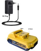 Resim Depolife Şarlı Matkap Yedek Akü 12v Batarya ve şarj Adaptör cihazı 2li set Maxstar daflong 