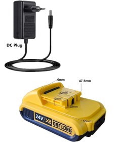Resim Depolife Şarlı Matkap Yedek Akü 12v Batarya ve şarj Adaptör cihazı 2li set Maxstar daflong 