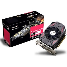 Resim TURBOX KNIGHT ZEN MAX R7 240 AMD GDDR5 128BIT TEK FAN 4GB EKRAN KARTI 