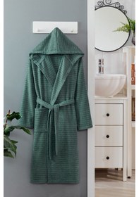 Resim Kapüşonlu Bornoz Doğa Çağla Yeşili L/xl Çağla Yeşili 