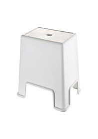 Resim Geseus Büyük Boy Banyo Taburesi Çok Amaçlı Tabure-129-Beyaz 