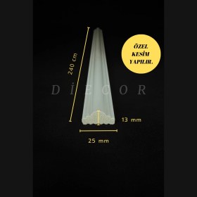 Resim Diecor Dekoratif Boyanabilir Polistren 1 Adet 2,5 cm Duvar Çıtası 