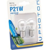 Resim 12v P21w 2'li Blıster Takım 