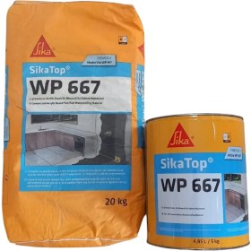 Resim Sikatop® Wp 667 Yarı Elastik Su Yalıtım Malzemesi 20+5=25 kg 