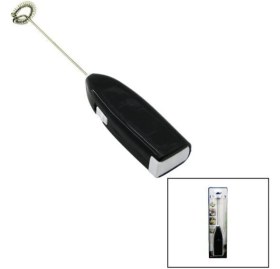 Resim İlk El Grup Pilli Renkli Süt ve Kahve Köpürtücü - Karıştırıcı Mini Mikser 