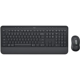 Resim Logitech MK650 Signature Kablosuz Q Klavye Mouse Seti (Distribütör Garantili) 