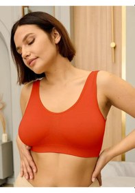 Resim Mistirik Panax Model Sıkılaştırıcı Ve Toparlayıcı Pedli Büstiyer Korse Kırmızı Renk Kırmızı 