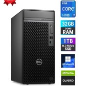 Resim Dell Optiplex Tower Plus 7020 Intel Core I7 14700 32 GB Ram 1 Tb SSD Quadro Rtx 16 GB A2000 Ada Generation Windows 11 Pro Masaüstü Bilgisayar 