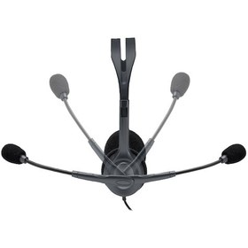 Resim Logitech H111 Mikrofonlu Kablolu Kulaküstü Kulaklık 