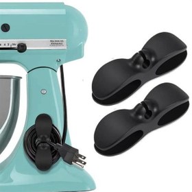 Resim 2li Kablo Tutucu Silikon Kordon Sarıcı Kablo Klips Pratik 