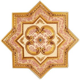 Resim Yıldız Kahve Saray Tavan Göbek 120 cm 