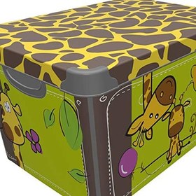 Resim QU>TU Style Box Giraffe - 20 Litre oyuncak saklama kutusu 