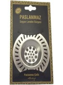 Resim EraycanYapıMarket Paslanmaz Metal Lavabo Süzgeci Metal Süzgeç 