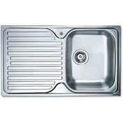 Resim Teka Princess 50 Mikro Keten Sol Eviye 50 x 86 Sifon Dahil 