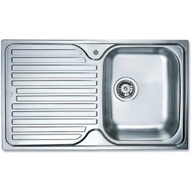 Resim Teka Princess 50 Mikro Keten Sol Eviye 50 x 86 Sifon Dahil 