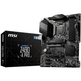 Resim MSI Z490-A Pro Intel Z490 2933 MHz DDR4 Soket 1200 ATX Anakart 