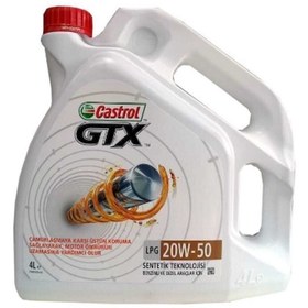 Resim Castrol Gtx 20w50 Benzinli (tr) 4lt 