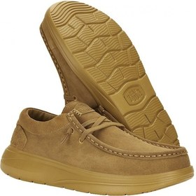 Resim Oxford Klasik Erkek Hd.41975-77h Hey Dude Wally Xtra Suede Golden Yellow Golden Yellow 