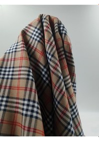 Resim Ekoseli İskoç Kumaş Bej 