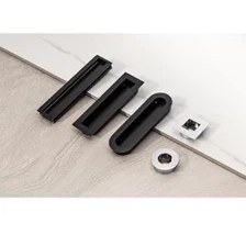Resim 7471 Mat Altın Renkli Gömme Kulp 128 mm Renksiz Tek Ebat SSY7471 0128 Bb 