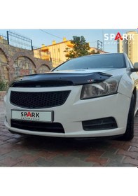 Resim Chevrolet Cruze 2008-2016 Uyumlu Kaput Rüzgarlığı 3mm Siyah 