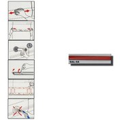 Resim Carub Çıta SAL 5A 5 MM x 100 Mt Kırmızı BR1500101 