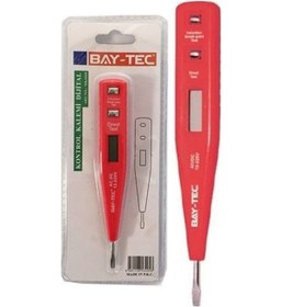 Resim Bay-Tec Digital Kontrol Kalemi Voltaj Ölçer Lcd Ekran 