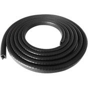 Resim ensadepo Kapı Koruma Fitili Siyah Kapı Koruyucu Çarpma Çizilme Önleyici Fitil 5 Metre 