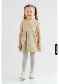 Resim Xo Kids Kız Çocuk Elbise 3-12 Ay 8310 Hardal 
