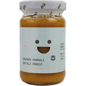 Resim Og Natural Organik Şeftali Püresi 100 gr 