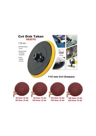 Resim Venoa Cırt Zımpara Kağıdı 115 Mm Paket 80 Adet 