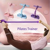 Resim 6-Tube Pilates Eğitmeni - Yığınlanabilir Ev Fitness Ekipmanı ile Ağır Direnç, Dayanıklı Kalça ve Kıkırdağı Destekleme, Ayarlanabilir Kayışlar, Kararlı Tensyon Tasarımı, Elastik Bantlar, Güçlendirme Eğitimi Aksesuarları 